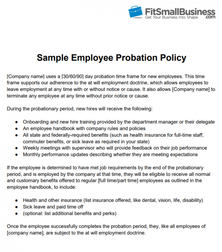 Employment Probation Period: Definition Template How to Implement