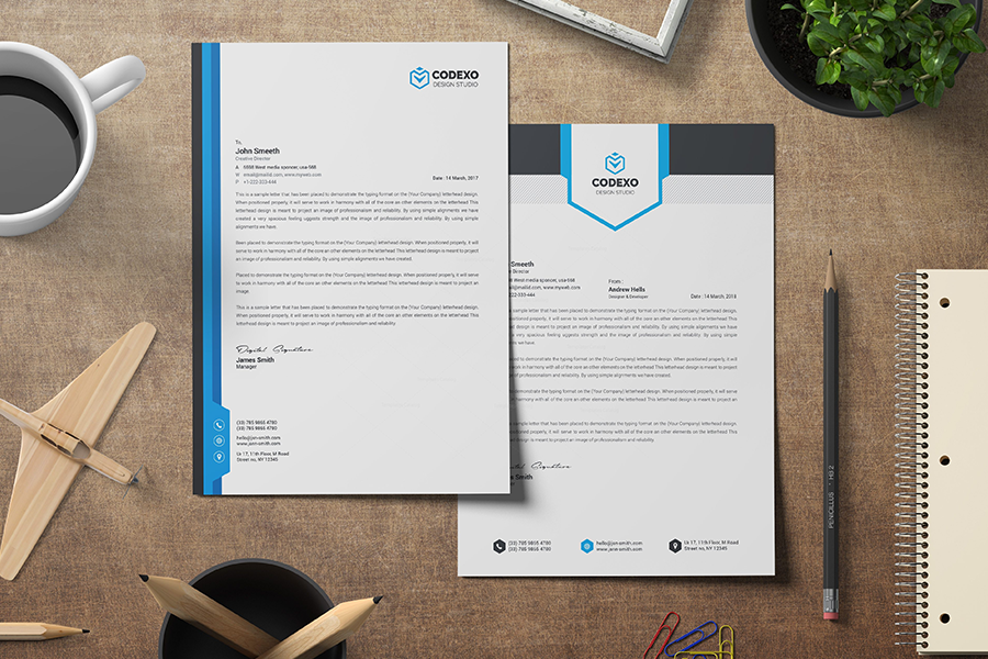 Top 20 Business Letterhead Examples from Around the Web