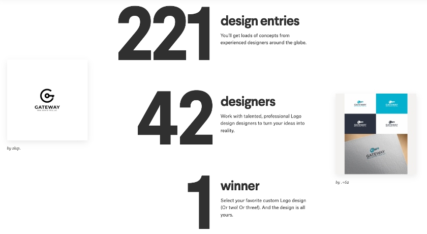99designs logo contest example