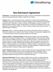 Non-Disclosure Agreement (NDA): Definition & Free Template