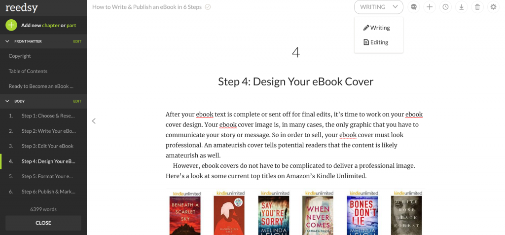 How To Create Save An E Book In Kindle Format