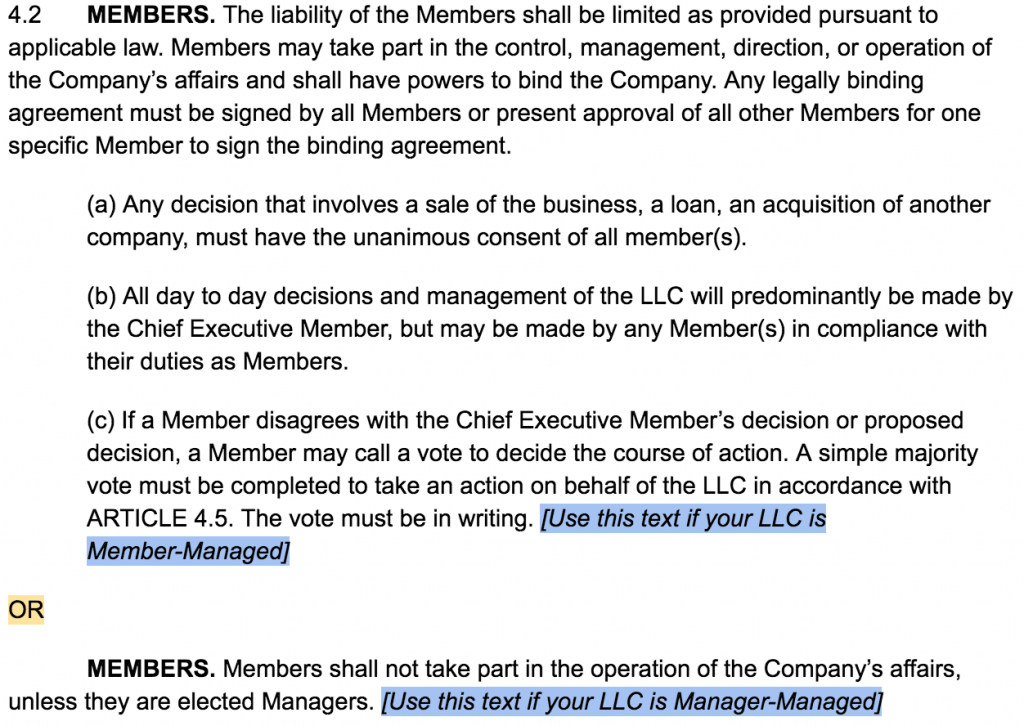 bank agreement draft How an Templates] Operating Agreement LLC Free to  [ Create