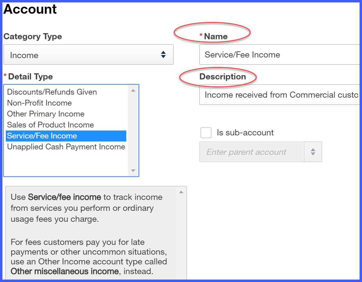 Quickbooks Chart Of Accounts For Hair Salon