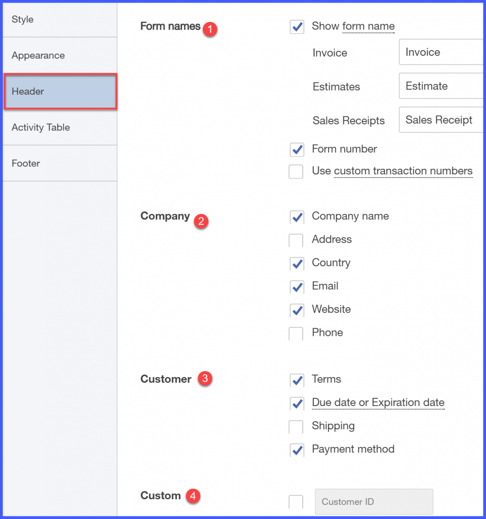 set up quickbooks for mac invoice for email payment