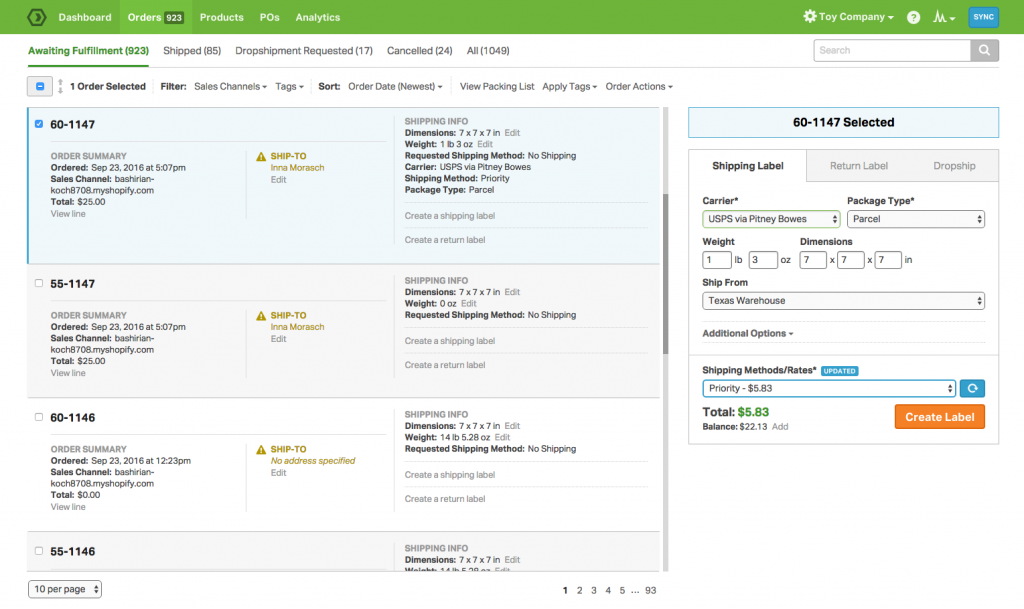 Best Shipping Software Shippingeasy Vs Shipstation Vs Ordoro