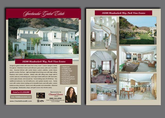 PrinterBees double-sided flyer