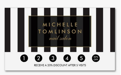 28 Free and Paid Punch Card Templates  Examples