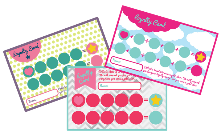 Reward Punch Card Template