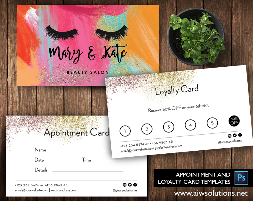 28 Free and Paid Punch Card Templates & Examples