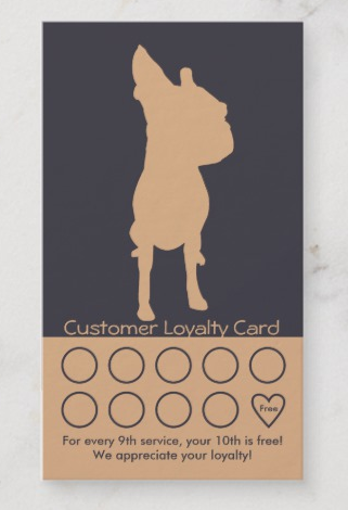 punch card template