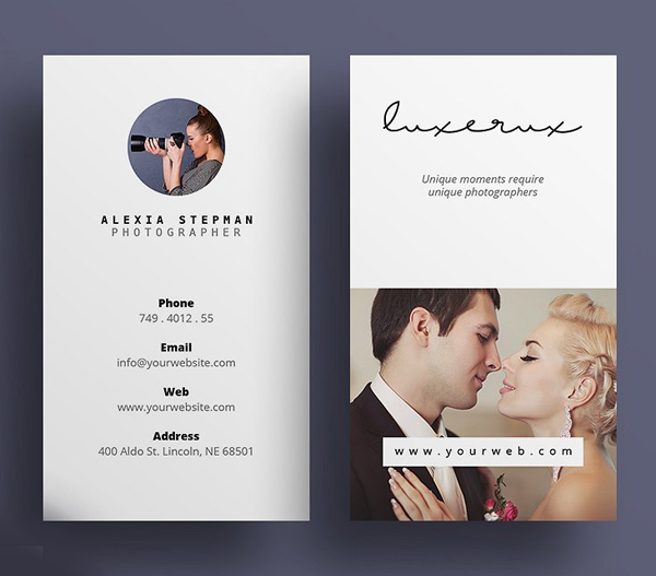 Top 25 Photography Business Cards Examples From Around The Web