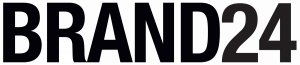 Brand24 logo.
