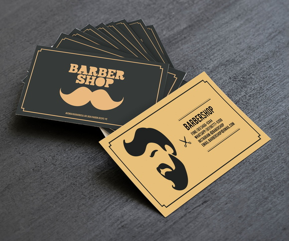 Barber Shop Business Cards : 20 Creative Examples Of Barbershop Business Card Design Smashfreakz Hairstylist Business Cards Barber Business Cards Barbershop Design / A sample barber's shop business plan template 1.