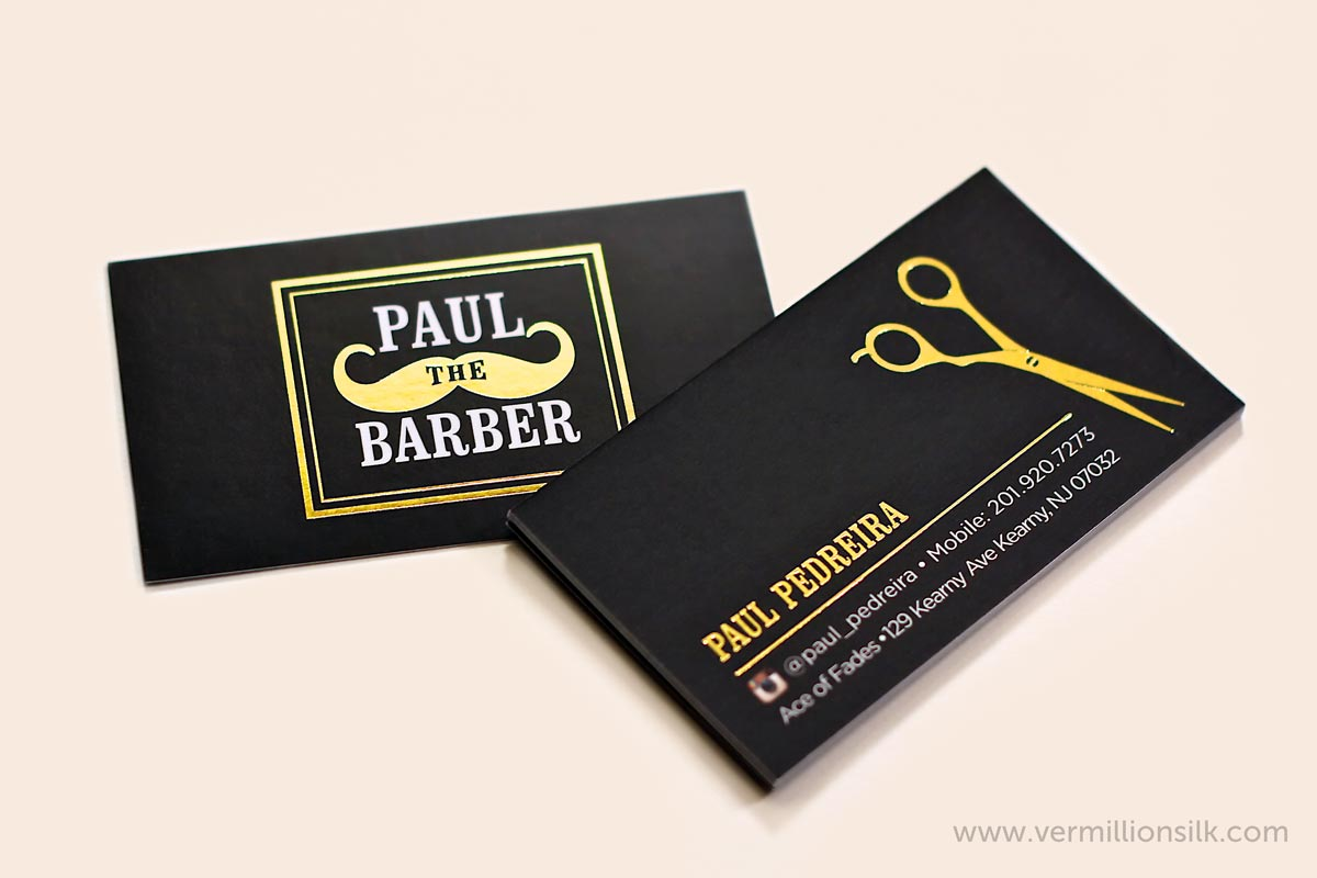 Top 27 Professional Barber Business Cards Tips & Examples