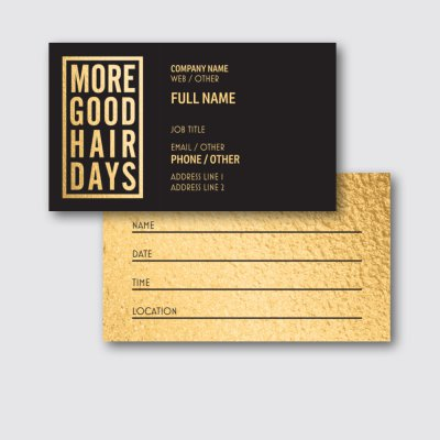 Top 27 Professional Hair Stylist Business Card Tips