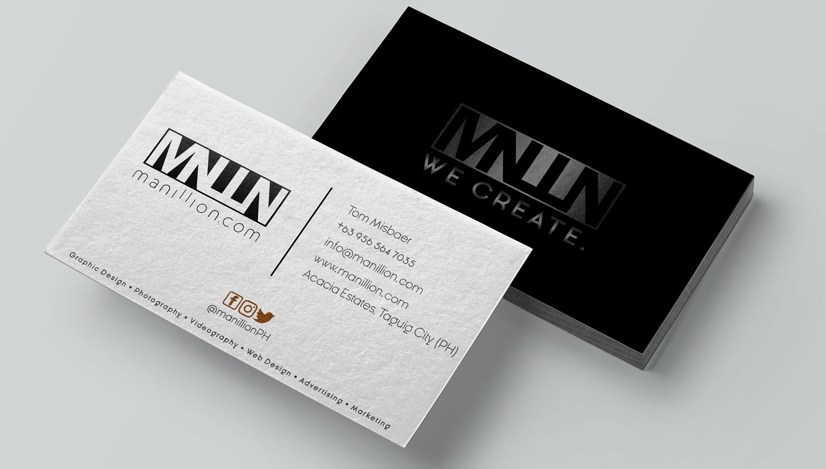 Designer Business Cards / Design minimalist business card by Usmanmani997 | Fiverr / Give your business cards a personal touch by including images of people.