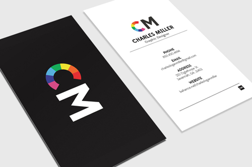 graphic designer business cards