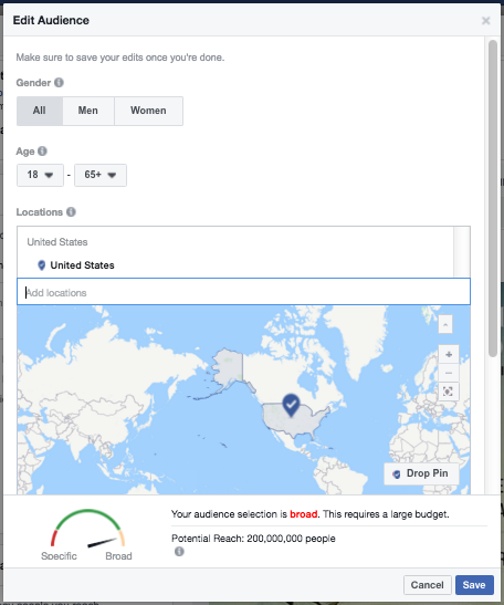 Facebook sponsrade inlägg publik alternativ - facebook sponsrade inlägg