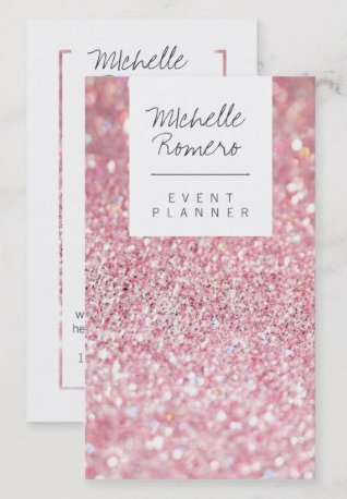 Top 25 Professional Event Planner Business Card Examples