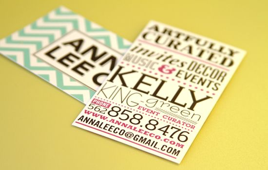 Top 25 Professional Event Planner Business Card Examples