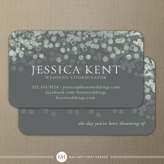 Top 25 Professional Event Planner Business Card Examples