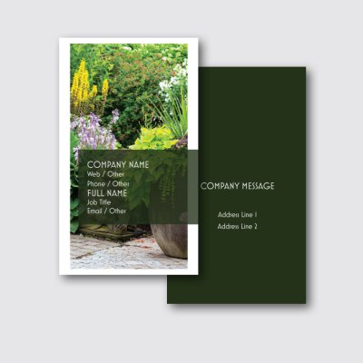 Unique Landscaping Business Cards Ideas, Landscape Design Company Name Ideas