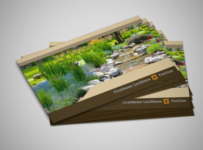 Landscaping Business Cards / LANDSCAPING BUSINESS CARD TEMPLATE BLACK | Landscaping ... : Business cards for landscaping & lawn maintenance companies.