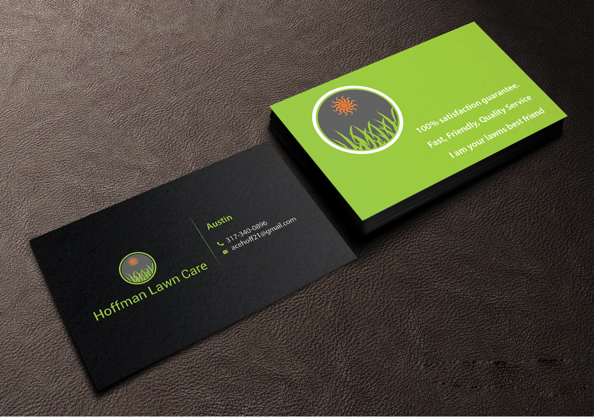 Lawn Care Business Cards / Lawn Service Business Cards The Lawn