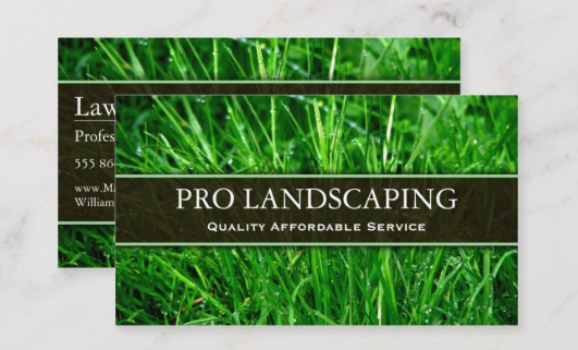 27 Unique Landscaping Business Cards Ideas & Examples