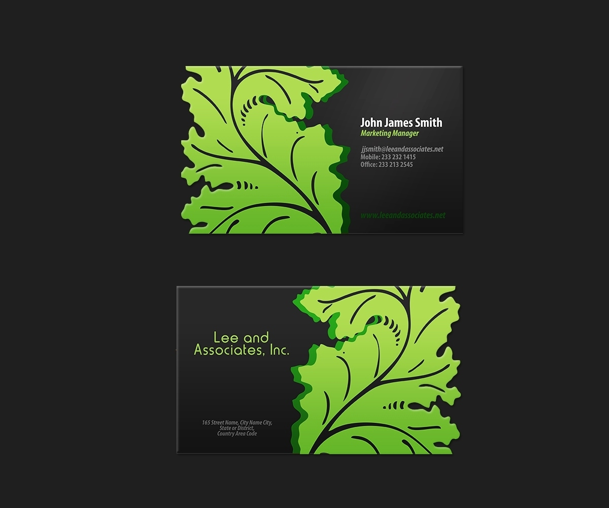 27 Unique Landscaping Business Cards Ideas & Examples