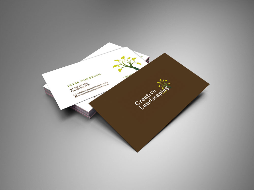 landscape arch business cards