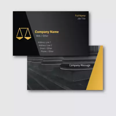 Top 25 Professional Lawyer Business Cards Tips & Examples