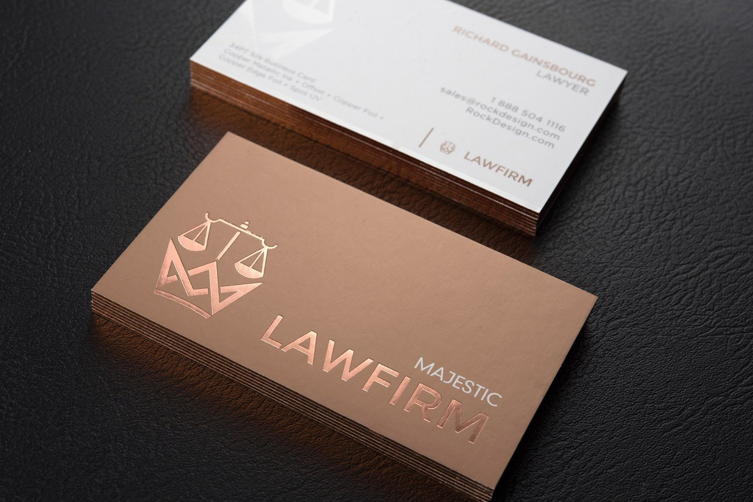 Lawyer Business Cards Templates PARAHYENA   Word Image 724 