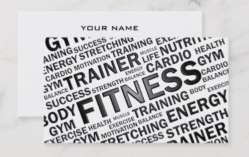 Top 27 Personal Trainer Business Cards Tips