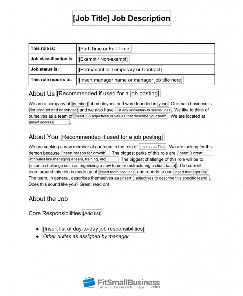 part-time-job-description-template-pdf-template