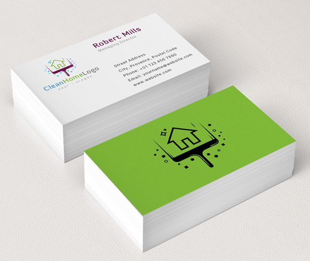 Top 25 Cleaning Service Business Cards from Around the Web