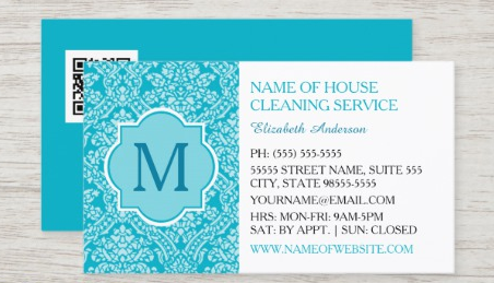 House Cleaning Business Cards - 20 Best Cleaning Services Business Card Templates Designs Ideas For 2019 / Floral spray bottle house cleaning logo business business card.