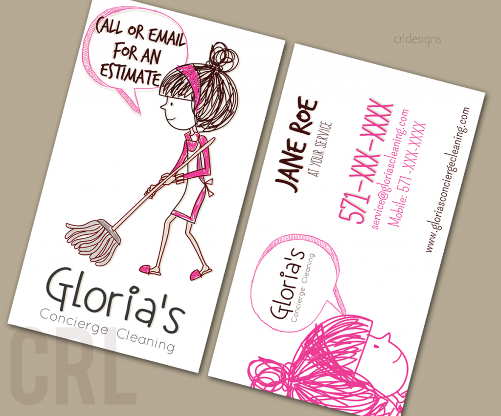 Examples Of Cleaning Business Cards Arts Arts