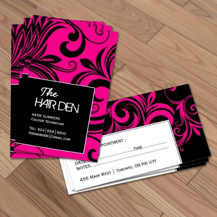 Top 25 Hair Stylist Business Card Examples From Around The Web