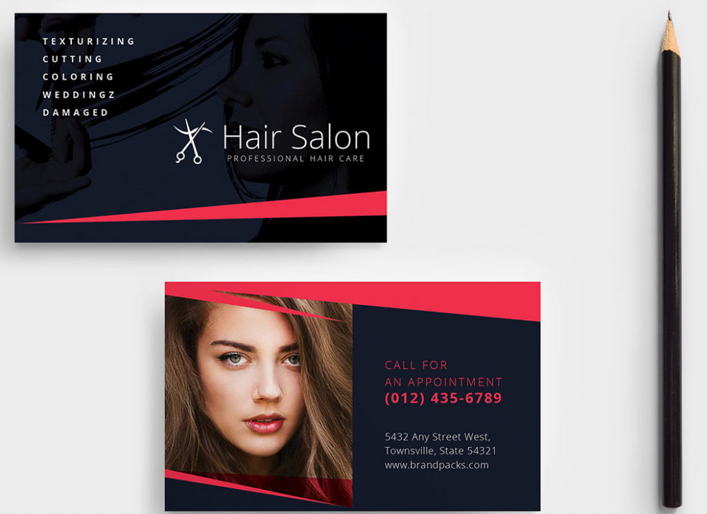 Top 25 Hair Stylist Business Card Examples From Around The Web