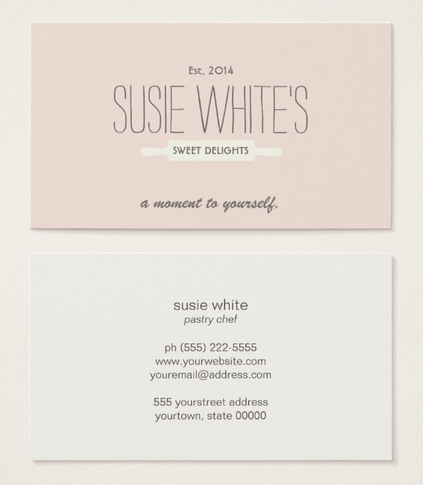 27 Creative Bakery Business Cards Examples