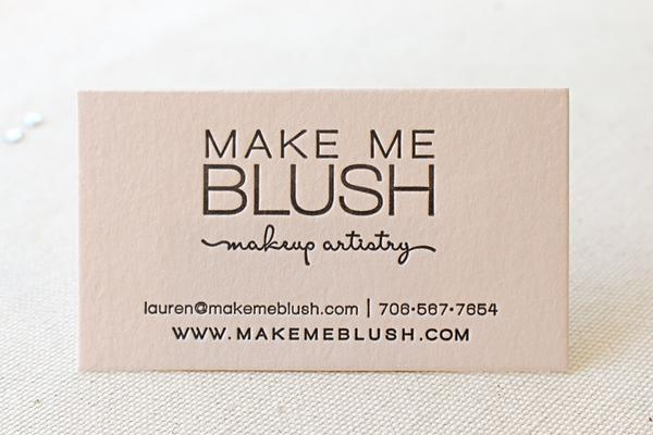 Top 25 Professional Makeup Artist Business Card Ideas