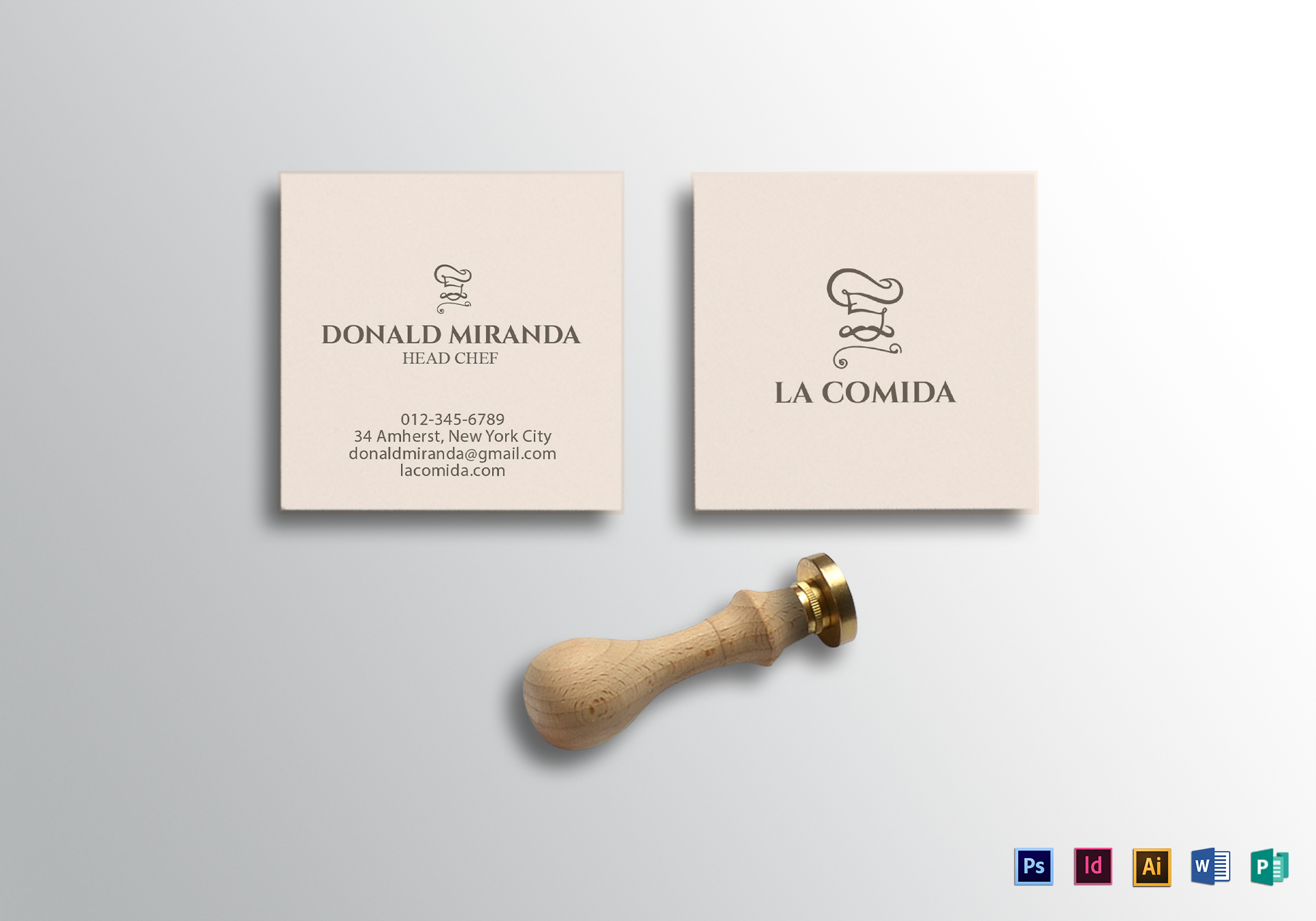 Top 25 Examples Of Professional Chef Business Cards