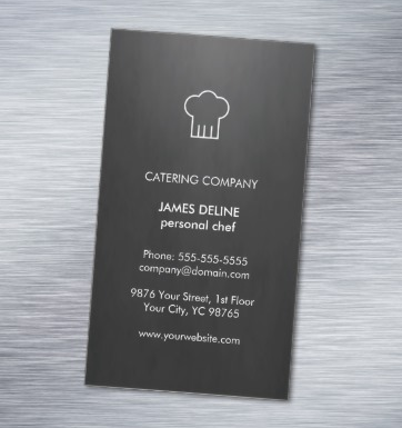 Top 25 Examples of Professional Chef Business Cards