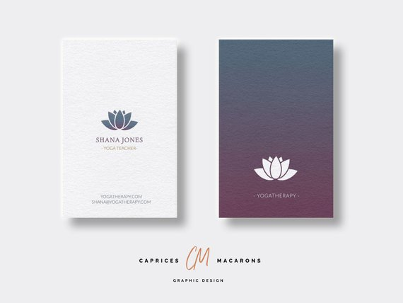 25 Inspiring Yoga Business Cards From Around the Web