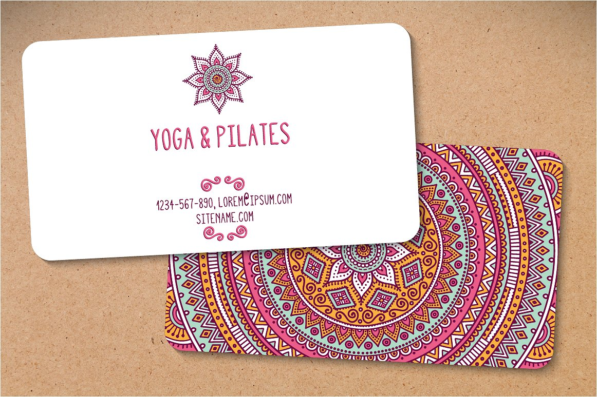 25 Inspiring Yoga Business Cards From Around the Web