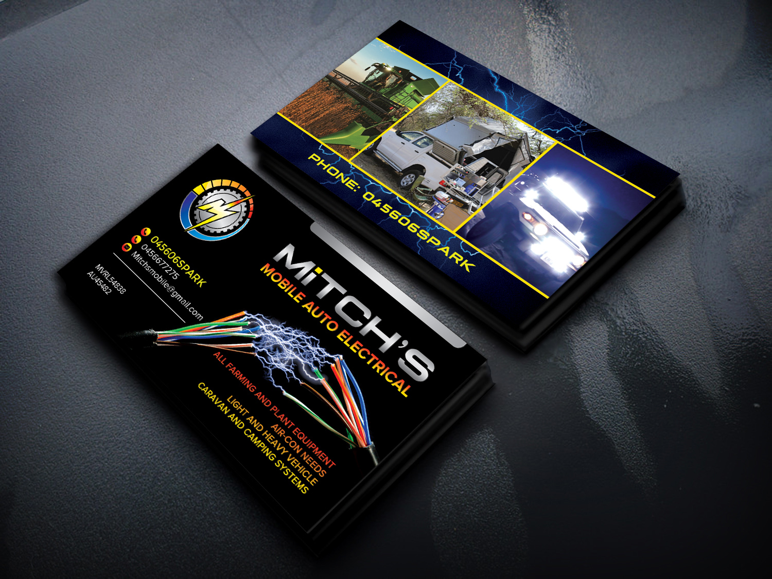 Top 25 Electrician Business Cards From Around The Web