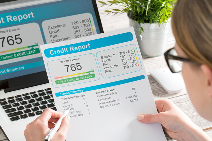 business credit score check