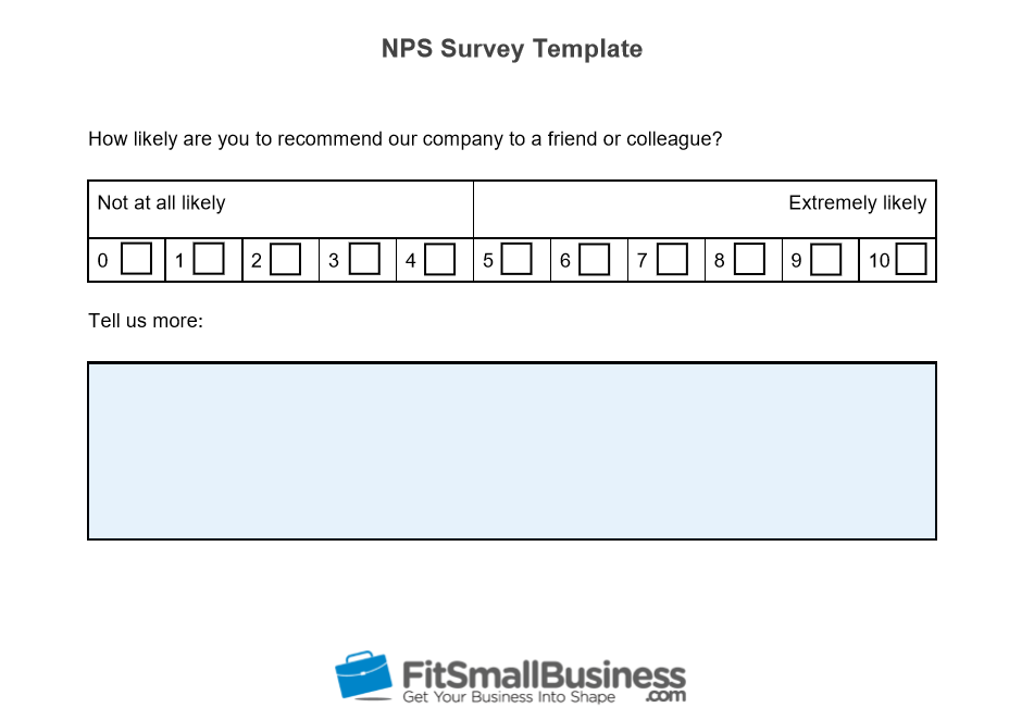 Satisfaction Survey Template from fitsmallbusiness.com