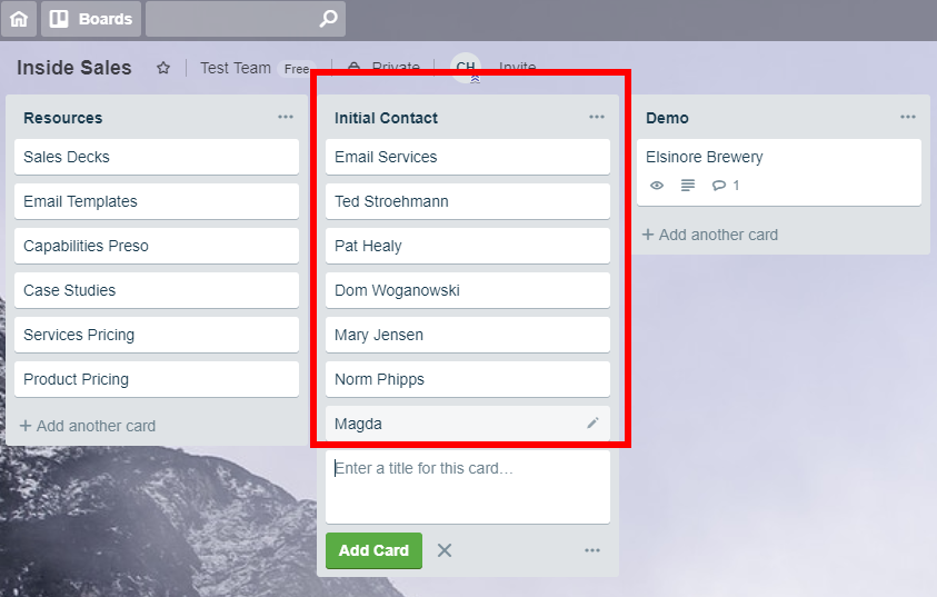 add trello cards from chrome